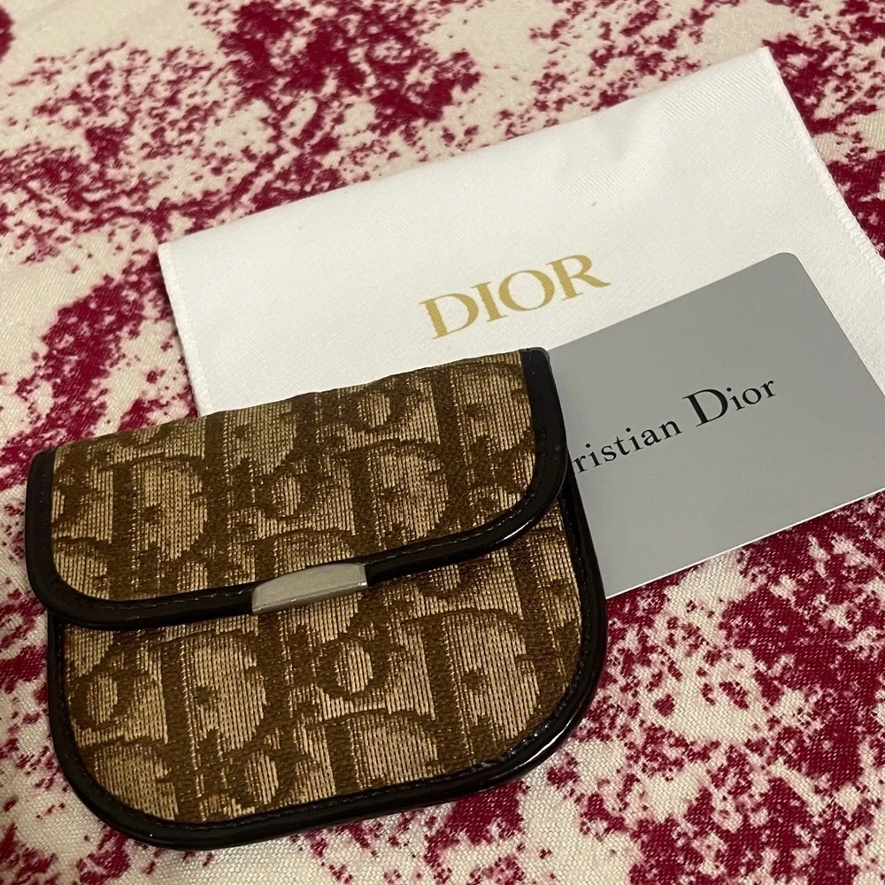 Dior Canvas Coin Purse - Picture 10 of 10